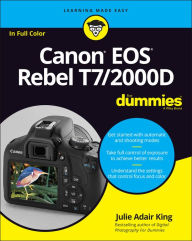 Title: Canon EOS Rebel T7/2000D For Dummies, Author: Julie Adair King