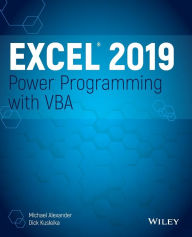 Title: Excel 2019 Power Programming with VBA, Author: Michael Alexander