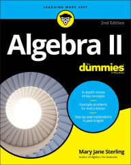 Title: Algebra II For Dummies, Author: Mary Jane Sterling