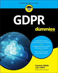 Epub books download online GDPR For Dummies English version 9781119546092 by Suzanne Dibble PDB iBook