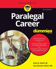 Title: Paralegal Career For Dummies, Author: Scott A. Hatch