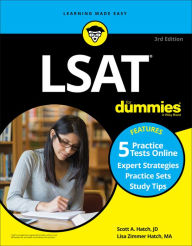 Title: LSAT For Dummies: Book + 5 Practice Tests Online, Author: Scott A. Hatch