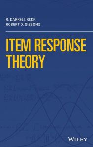 Title: Item Response Theory, Author: R. Darrell Bock