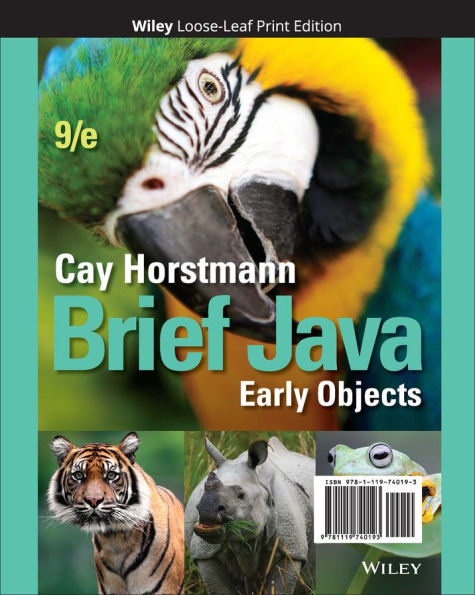 Brief Java: Early Objects