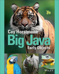 Title: Big Java: Early Objects, Author: Cay S. Horstmann