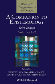 Title: A Companion to Epistemology, 2 Volume Set, Author: Kurt Sylvan