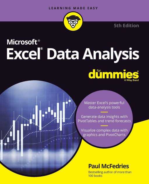 Excel Data Analysis For Dummies by Paul McFedries, Paperback Barnes