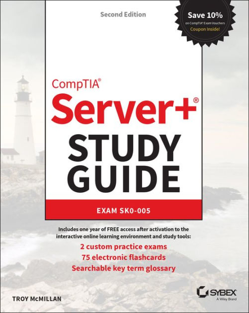 CompTIA Server+ Study Guide: Exam SK0-005 by Troy McMillan, Paperback Sns-Brigh10