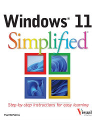 Title: Windows 11 Simplified, Author: Paul McFedries