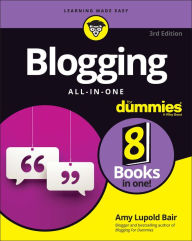 Title: Blogging All-in-One For Dummies, Author: Amy Lupold Bair