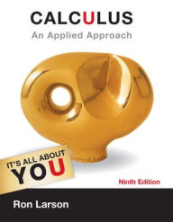 Title: Calculus: An Applied Approach / Edition 9, Author: Ron Larson