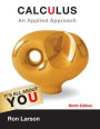 Calculus: An Applied Approach / Edition 9