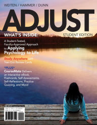 Title: ADJUST (with CourseMate, 1 term (6 months) Printed Access Card) / Edition 1, Author: Wayne Weiten