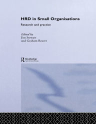 Title: Human Resource Development in Small Organisations: Research and Practice, Author: Jim Stewart
