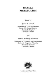 Title: Muscle Metabolism, Author: Juleen R Zierath