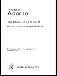 Title: The Stars Down to Earth, Author: Theodor Adorno