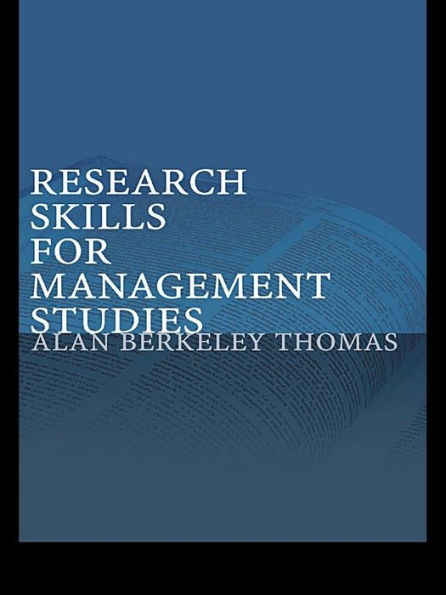 Research Skills for Management Studies