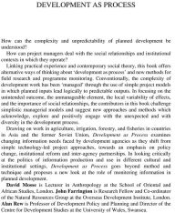 Development as Process: Concepts and Methods for Working with Complexity