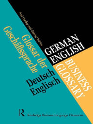 Title: German/English Business Glossary, Author: Paul Hartley