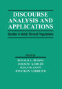 Discourse Analysis and Applications: Studies in Adult Clinical Populations