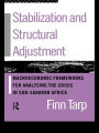 Stabilization and Structural Adjustment: Macroeconomic Frameworks for Analysing the Crisis in Sub-Saharan Africa