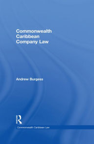 Title: Commonwealth Caribbean Company Law, Author: Andrew Burgess