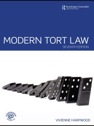 Title: Modern Tort Law, Author: V.H. Harpwood