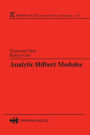 Analytic Hilbert Modules