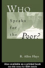 Who Speaks for the Poor: National Interest Groups and Social Policy