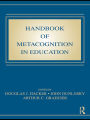 Handbook of Metacognition in Education