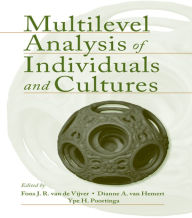 Title: Multilevel Analysis of Individuals and Cultures, Author: Fons J.R. van de Vijver