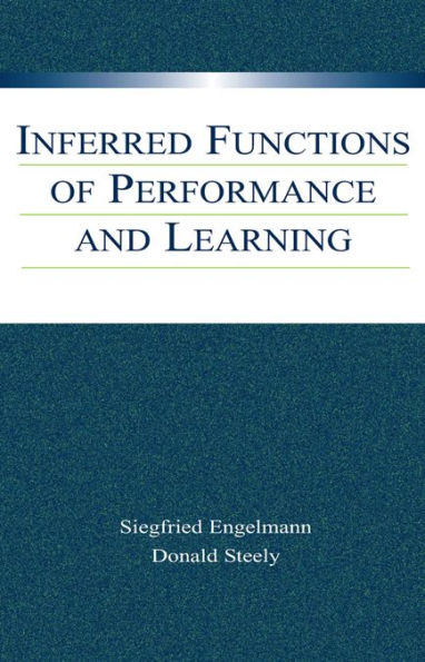 Inferred Functions of Performance and Learning