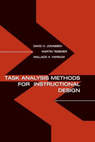 Title: Task Analysis Methods for Instructional Design, Author: David H. Jonassen