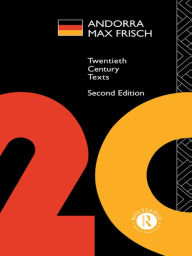 Title: Andorra: Max Frisch, Author: Peter Hutchinson