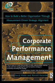 Title: Corporate Performance Management, Author: David Wade