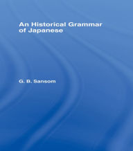 Historical Grammar of Japanese