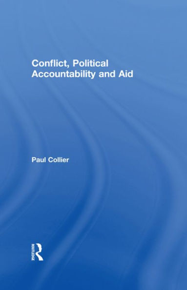 Conflict, Political Accountability and Aid