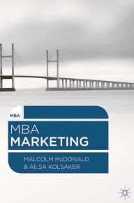 Title: MBA Marketing, Author: Malcolm McDonald