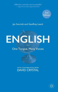 Title: English - One Tongue, Many Voices, Author: Jan Svartvik