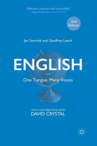 Title: English - One Tongue, Many Voices, Author: Jan Svartvik