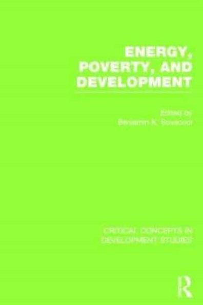 Energy, Poverty, and Development / Edition 1