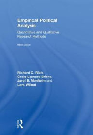 Title: Empirical Political Analysis: Quantitative and Qualitative Research Methods, Author: Richard C. Rich