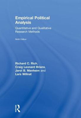 Empirical Political Analysis: Quantitative and Qualitative Research Methods