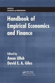 Title: Handbook of Empirical Economics and Finance / Edition 1, Author: Aman Ullah