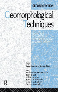 Title: Geomorphological Techniques, Author: Andrew Goudie