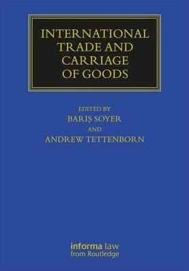International Trade and Carriage of Goods / Edition 1