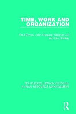 Time, Work and Organization