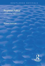 Title: Regional Policy: A European Approach, Author: Norbert Vanhove