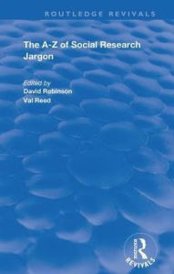 Title: The A-Z of Social Research Jargon, Author: David Robinson