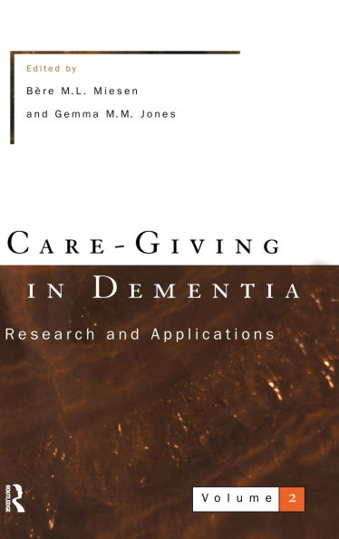 Care-Giving In Dementia 2